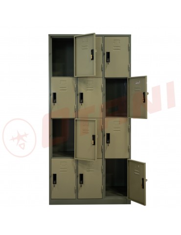 LK-6112 LOCKER 12 DOORS